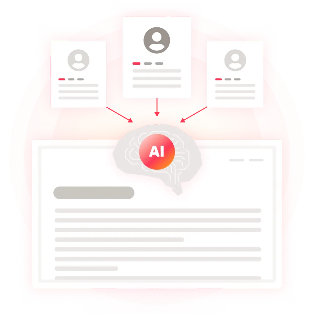 文書を自動生成するイメージ