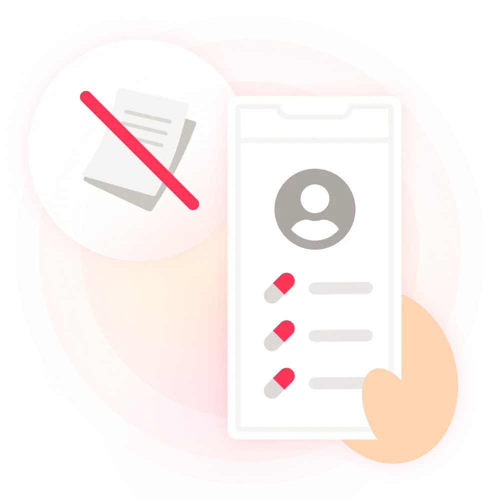 電子処方箋で業務をもっとスムーズにするイメージ