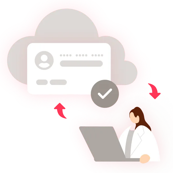 医療DXで診療所をアップデートするイメージ